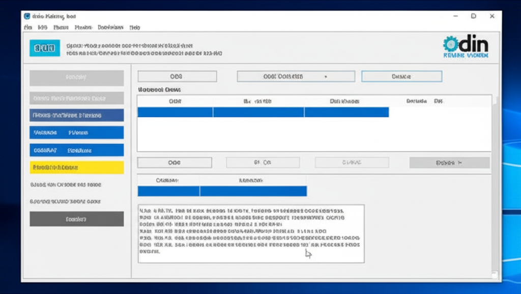 Odin Main Interface